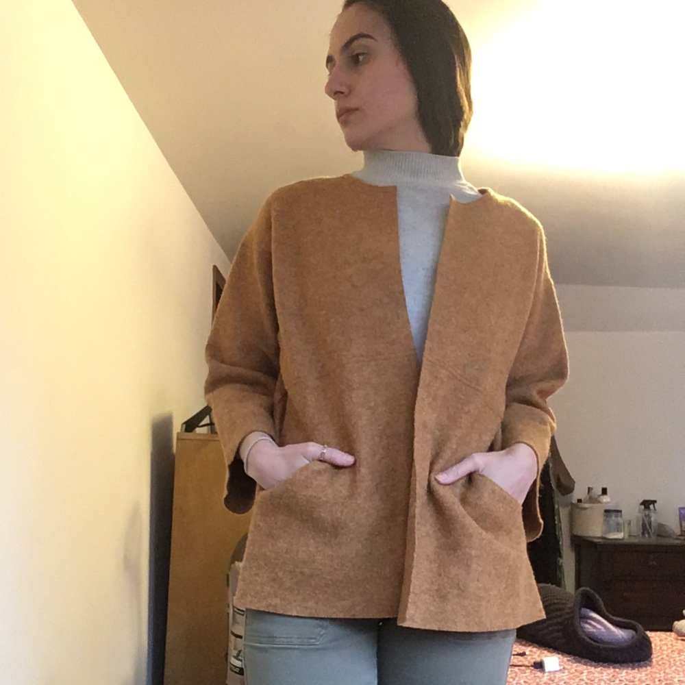 Eileen Fisher Alpaca/Wool Jacket
